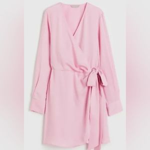 Beautiful Pink wrap dress